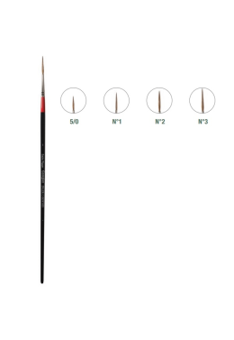 Pincel Natural Filete Georgian G63 Nº2 Daler Rowney